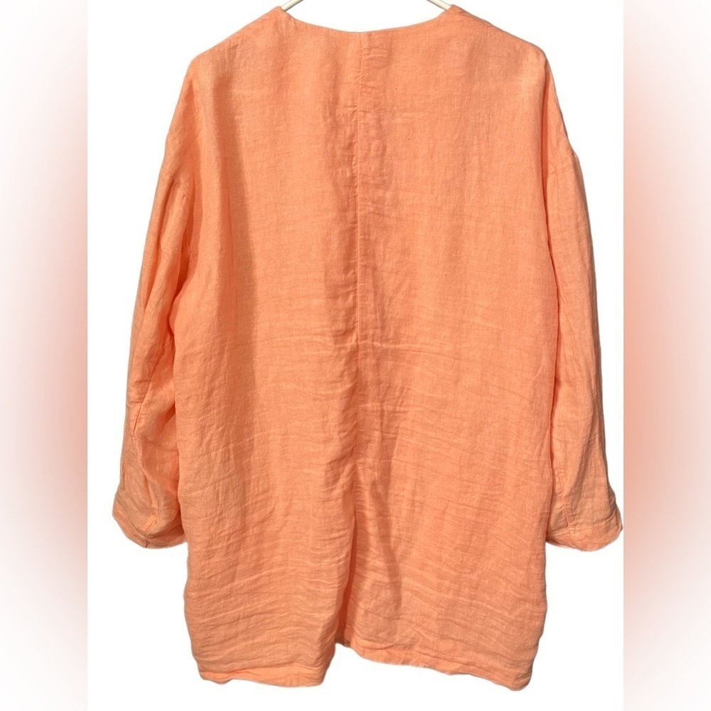 Zara dress,oversized color coral, size M - Picture 3 of 5
